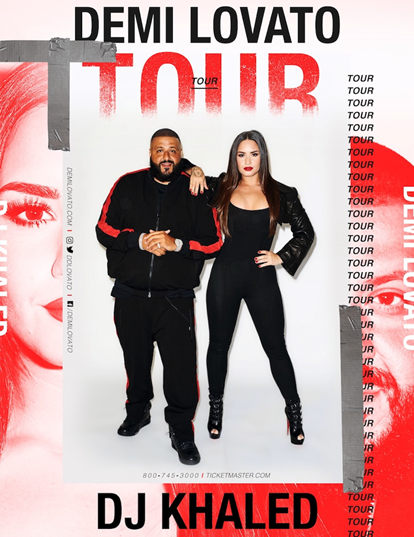 Demi and DJ Khaled